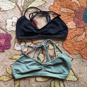 2 Free People Bralettes